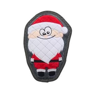 Joyhound Rip Roarin Tough Super Squeaker Santa Clause Dog‎ Toy Christmas Plush